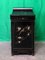 Chinoiserie Black Laquered Altar Cabinet with Drawers & Shelves 12