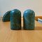 Salt & Pepper Shakers and Napkin Holder in Green Marble, Italy, 1970s, Set of 3 7