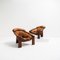Italian Lounge Chairs with Patina, 1970s, Set of 2 1