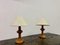 Organic Turned Wooden Table Lamps, 1970s, Set of 2 10