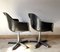 Mid-Century Fiberglass Lounge Chairs in Anthracite from Olymp, Set of 2 7