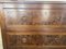 Italian Neoclassical Walnut Chest of Drawes with Crossbanded and Burl Walnut Veneer, Image 16
