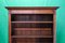 Brown Oak & Elm Open Bookcase with Adjustable Shelves 6