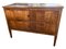 Italian Walnut Neoclassical Chest of Drawers with Walnut Bookmatched Veneer 2