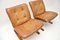 Vintage Leather Kengu Chairs by Elsa and Nordahl Solheim for Rykken, 1970, Set of 2 5