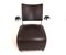 Oscar Leather Lounge Chair by Harri Korhonen for Inno Oy, 1980s 2
