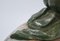 Juego de guarniciones Clack Art Déco de bronce de Suzanne Bizard, años 20. Juego de 3, Imagen 19