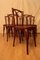 Bentwood Bistro Chairs, 1950, Set of 6, Image 3