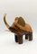 Elefante de madera de ébano, años 80, Imagen 1