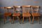 Vintage Scandinavian Mismatched Chairs, 1960s, Set of 4 3
