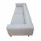 Italian Ivory Sofa with Brown Wooden Base from Kabinet 6