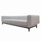 Italian Ivory Sofa with Brown Wooden Base from Kabinet 2