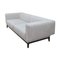 Italian Ivory Sofa 240 with Brown Wooden Base from Kabinet 8