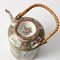 Qing Dynasty Rose Medaillon Porzellan Teekanne von Befos, 1890er 10