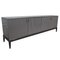Italian Sideboard in Glossy Gray Lacquered from Kabinet 4