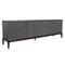 Italian Sideboard in Glossy Gray Lacquered from Kabinet, Image 1