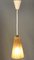 Lampe à Suspension en Sisal attribuée à Temde, 1960s 5