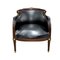Antique Louis XVI Chair in Mahogany and Leather, Image 6