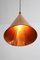 Danish Brutalist Hand-Hammered Copper Pendant Lamp from Es Horn Aalestrup, 1960s 4