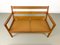 Two-Seater Senator Sofa in Teak by Ole Wanscher for P. Jeppesen, 1980s, Image 15