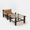 Lounge Chairs and Coffee Table Model Bjorn by Aleksander Kuczma, Poland, 1970s, Set of 3 2