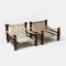 Lounge Chairs and Coffee Table Model Bjorn by Aleksander Kuczma, Poland, 1970s, Set of 3 6