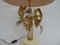 Mid-Century Gold and Silver Plated Lamp by Lanciotto Galeotti for L'Originale 4