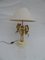 Mid-Century Gold and Silver Plated Lamp by Lanciotto Galeotti for L'Originale 1