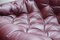 Mid-Century Vintage Tufted Burgundy Leather Sofa by Ipoly Furniture Company, 1970s 7