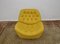Yellow Quilted Armchair, 1960s 7