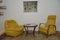 Yellow Quilted Armchair, 1960s, Image 6