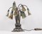 Lily Pond Tischlampe im Tiffany-Stil, 1970er 4
