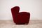 Velvet Armchairs in the style of Guglielmo Ulrich, 1950s, Set of 2, Image 7