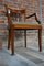 Wood and Velvet Bridge Chair, Image 5