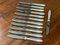 Silver-Plated Cheese Knives Rubans Model from Christofle, Set of 12 3