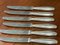 Silver-Plated Cheese Knives Rubans Model from Christofle, Set of 12 2