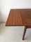 Mesa de comedor extensible Mid-Century de teca, Imagen 2