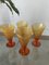 Vasos para helado vintage en forma de cono, años 80. Juego de 4, Imagen 3