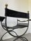 Leather Curules Emperor Armchairs, 1980s, Set of 2, Image 40