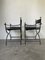 Leather Curules Emperor Armchairs, 1980s, Set of 2, Image 33
