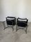 Leather Curules Emperor Armchairs, 1980s, Set of 2 36