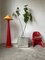 Lámpara de pie Pop en rojo, años 80, Imagen 9
