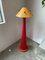 Lámpara de pie Pop en rojo, años 80, Imagen 33