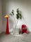 Lámpara de pie Pop en rojo, años 80, Imagen 10