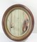 19th Century Victorian Empire Rustic Walnut Wall Mirror, Image 4