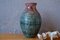 Vase in Weinrotem Farbverlauf von Accolay, 1960er 1
