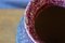 Vaso sfumato color vino di Accolay, anni '60, Immagine 7