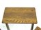 Tavolini ad incastro vintage in quercia, set di 3, Immagine 14