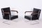 Vintage Bauhaus Armchairs in Chrome and Beech, 1930s, Set of 2 12