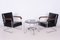 Vintage Bauhaus Armchairs in Chrome and Beech, 1930s, Set of 2, Image 11